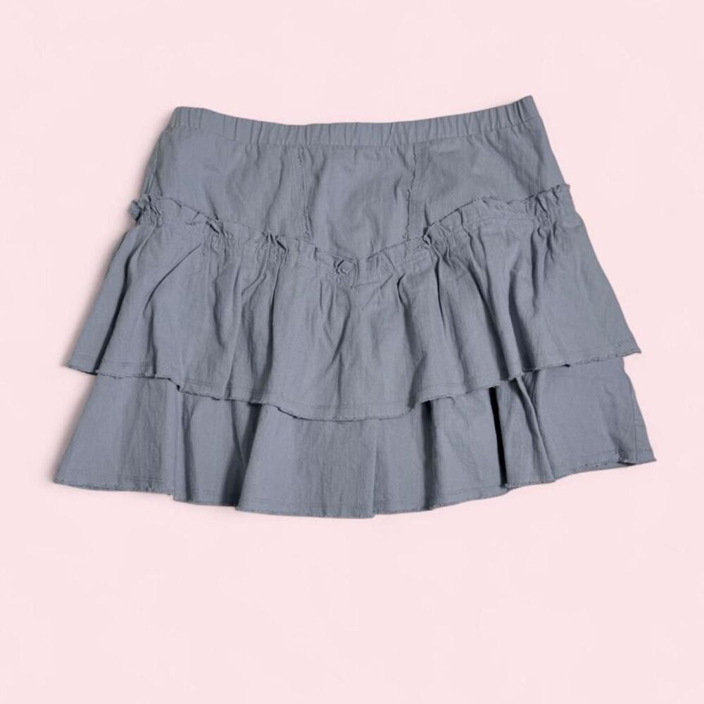 Rachel-zoe Women's Blue and Grey Skirt